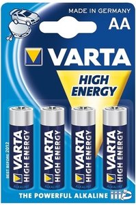 Varta High Energy AA Batterijen