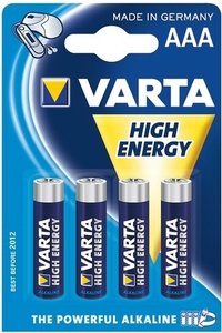 Varta High Energy AAA Batterijen